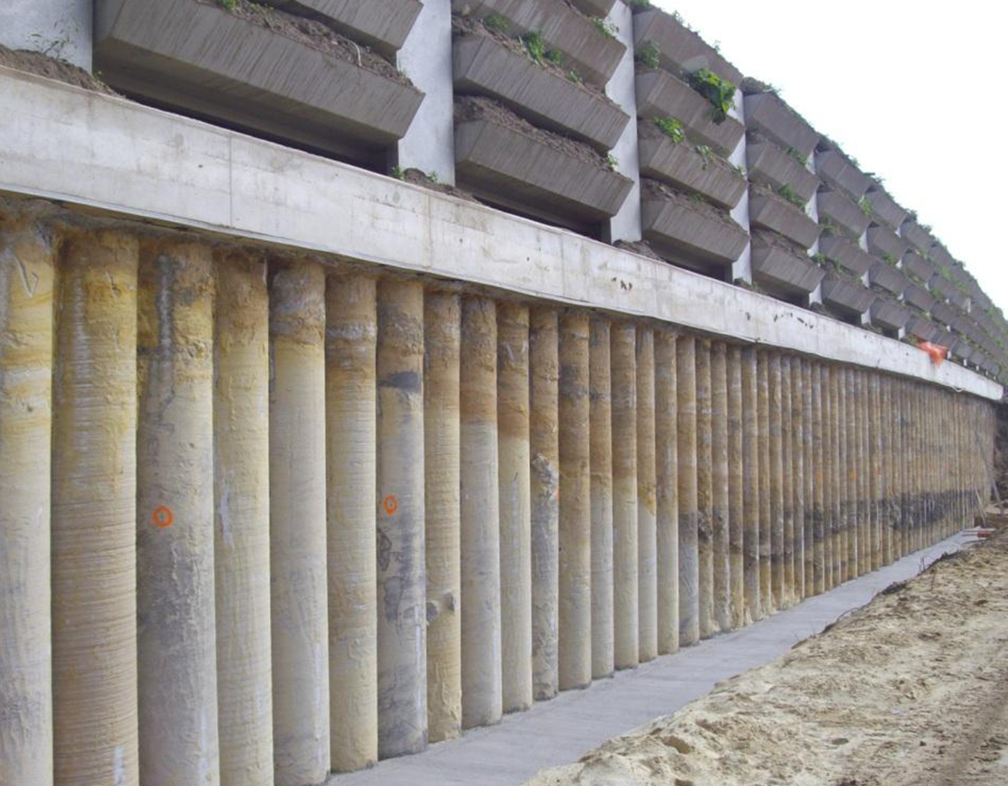 Advantages of Using a Contiguous Pile Wall