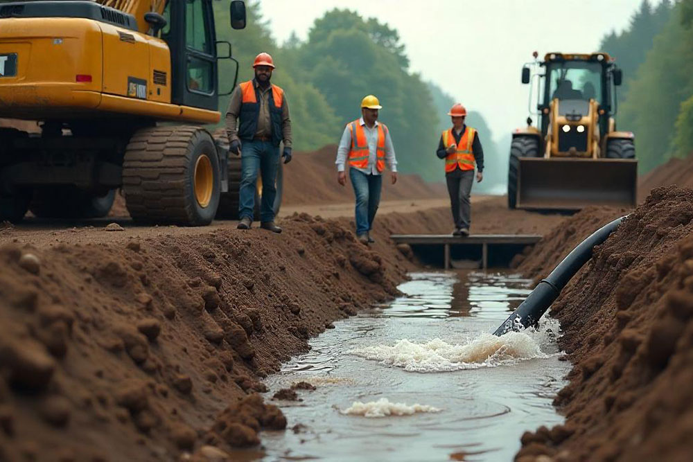 Méthodes de Déshydratation pour le Tunneling et le Creusement de Tranchées : Contrôle de l’Entrée d’Eau dans les Projets Souterrains