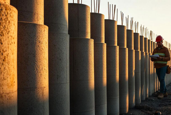 Materials Used in Contiguous Pile Wall Construction